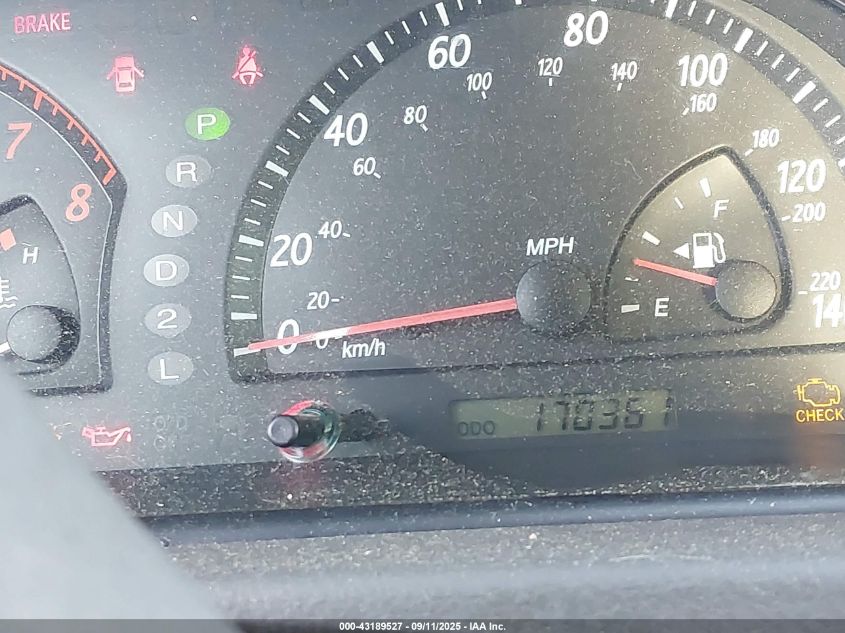 2002 Toyota Camry Le/Xle/Se VIN: 4T1BE32K32U547233 Lot: 43189527