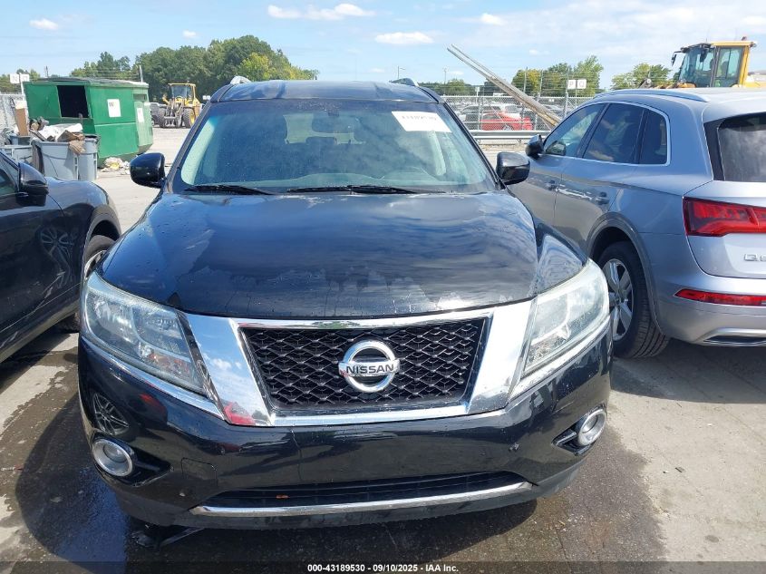 2015 Nissan Pathfinder Platinum/S/Sl/Sv VIN: 5N1AR2MM1FC635119 Lot: 43189530