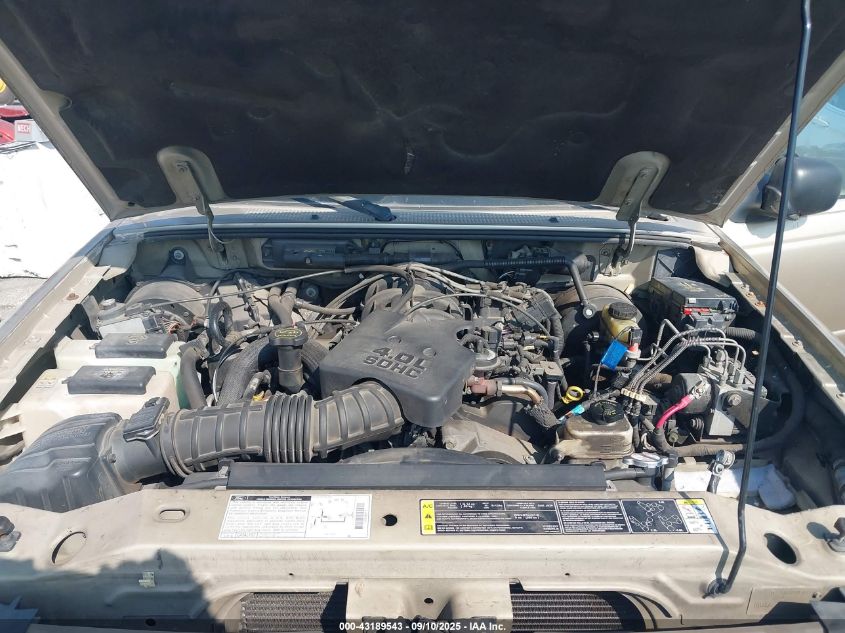 2002 Ford Ranger Xlt VIN: 1FTYR44E72PA12324 Lot: 43189543