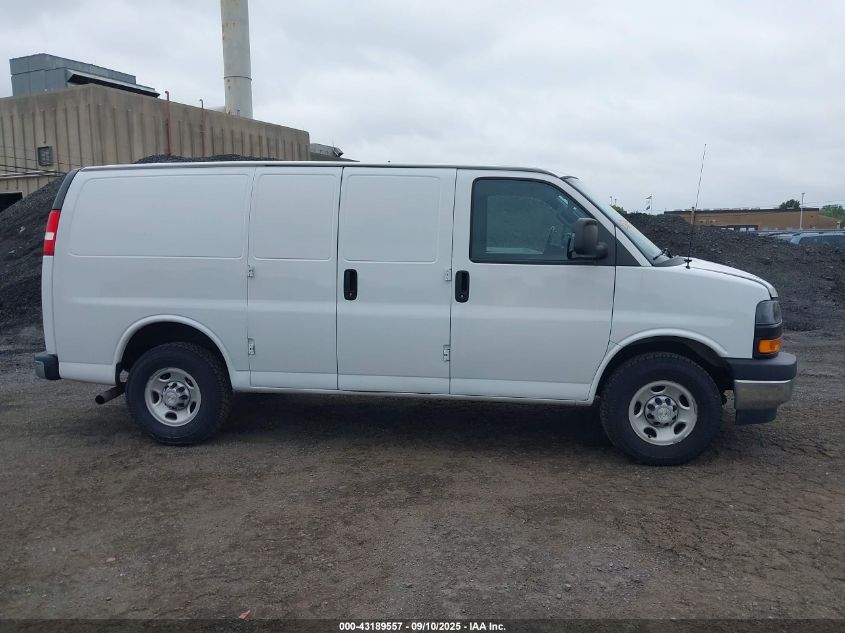 2021 Chevrolet Express Cargo Rwd 2500 Regular Wheelbase Wt VIN: 1GCWGAFPXM1257893 Lot: 43189557