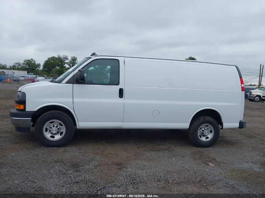 2021 Chevrolet Express Cargo Rwd 2500 Regular Wheelbase Wt VIN: 1GCWGAFPXM1257893 Lot: 43189557