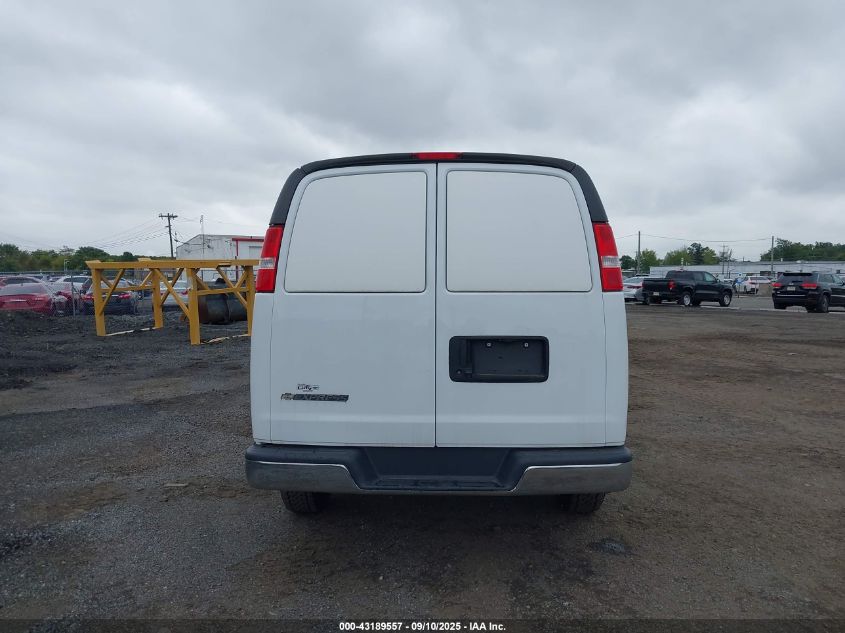 2021 Chevrolet Express Cargo Rwd 2500 Regular Wheelbase Wt VIN: 1GCWGAFPXM1257893 Lot: 43189557