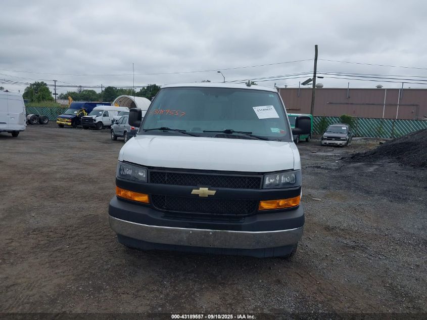 2021 Chevrolet Express Cargo Rwd 2500 Regular Wheelbase Wt VIN: 1GCWGAFPXM1257893 Lot: 43189557