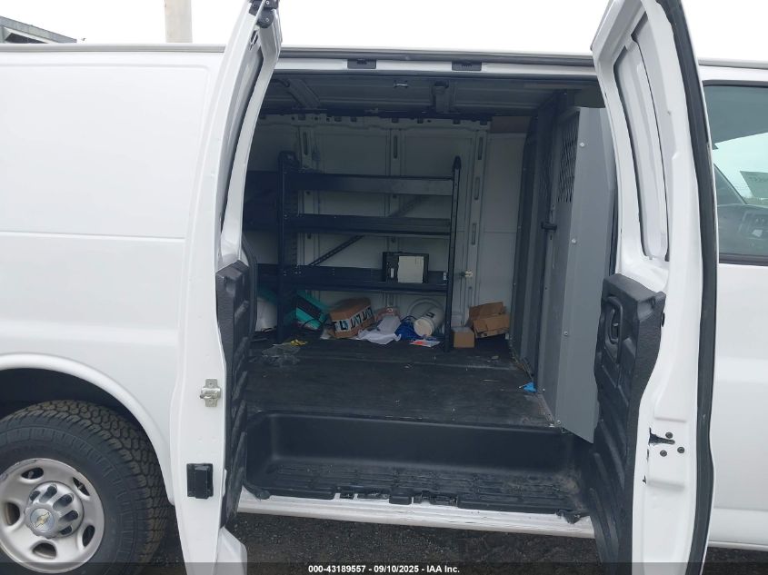 2021 Chevrolet Express Cargo Rwd 2500 Regular Wheelbase Wt VIN: 1GCWGAFPXM1257893 Lot: 43189557