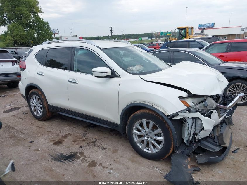 2018 Nissan Rogue Sv VIN: JN8AT2MT9JW456660 Lot: 43189563
