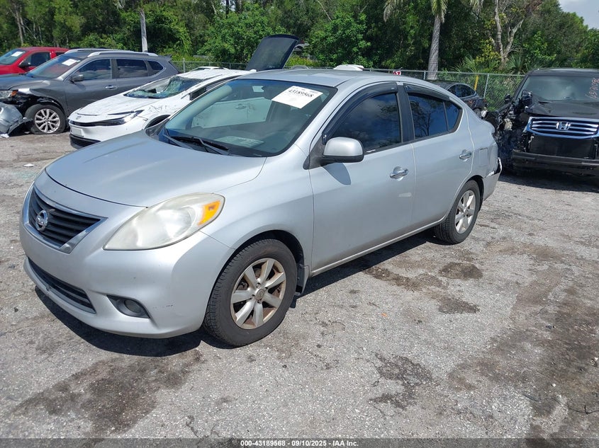 Vin: 3n1cn7apxcl909053, lot: 43683984, nissan versa 1.6 sl 20122