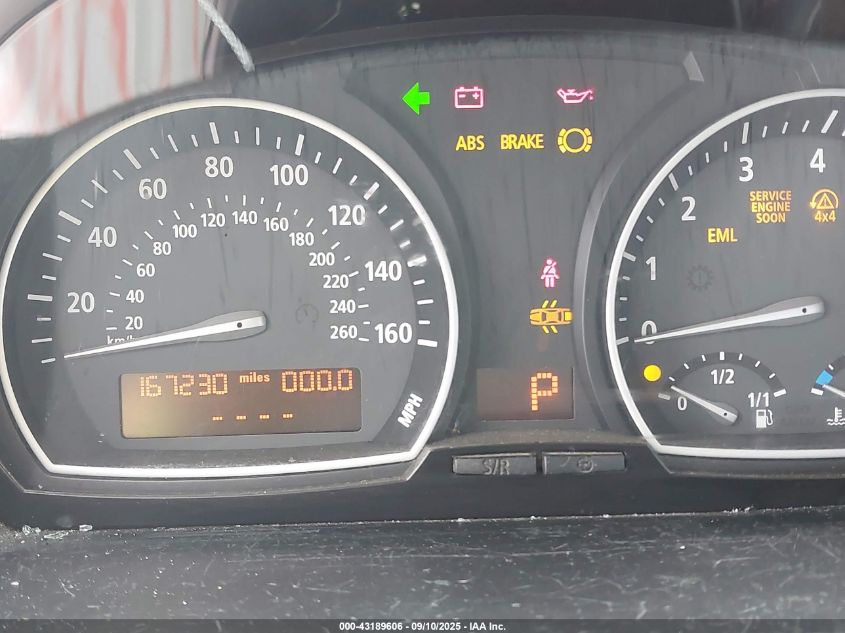 2007 BMW X3 3.0Si VIN: WBXPC93467WF29197 Lot: 43189606