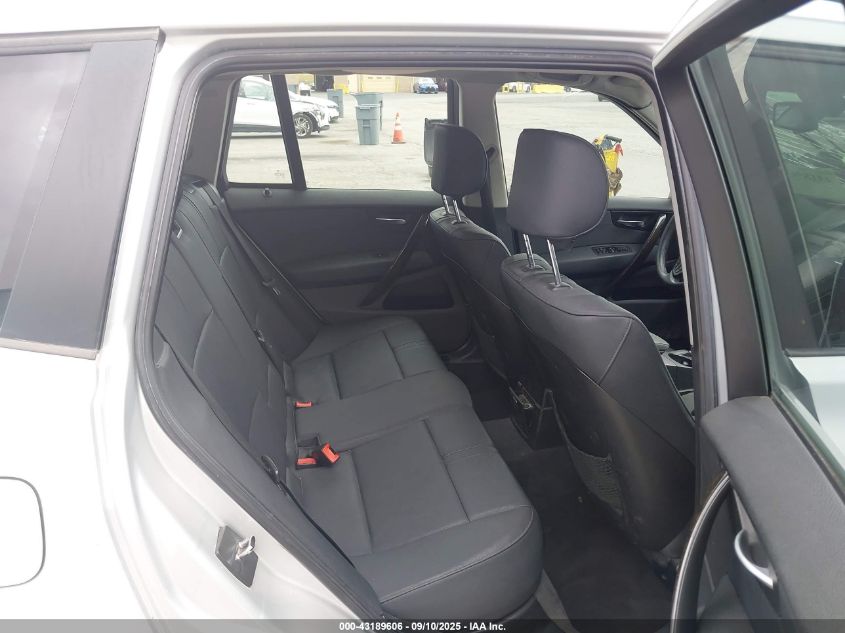 2007 BMW X3 3.0Si VIN: WBXPC93467WF29197 Lot: 43189606