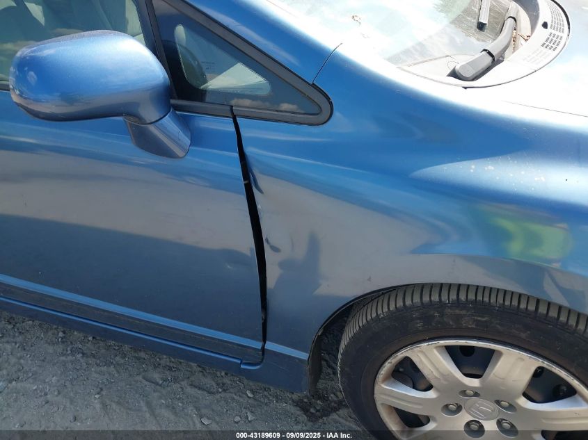 2007 Honda Civic Lx VIN: 2HGFA16567H513454 Lot: 43189609