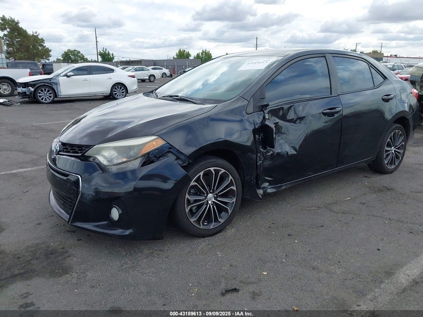 2014 TOYOTA COROLLA L/LE/LE PLS/PRM/S/S PLS - 5YFBURHE9EP125531