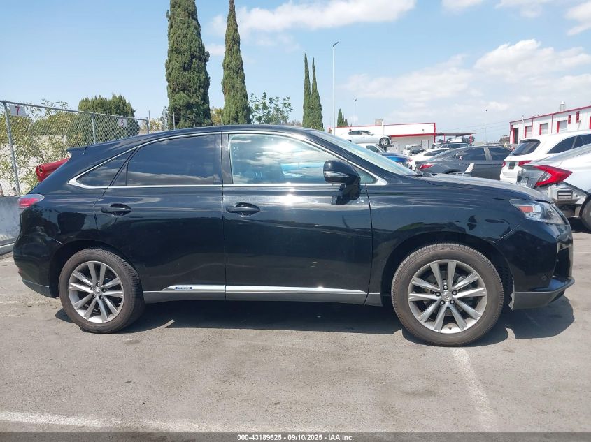 2013 Lexus Rx 450H VIN: JTJZB1BA9D2412373 Lot: 43189625