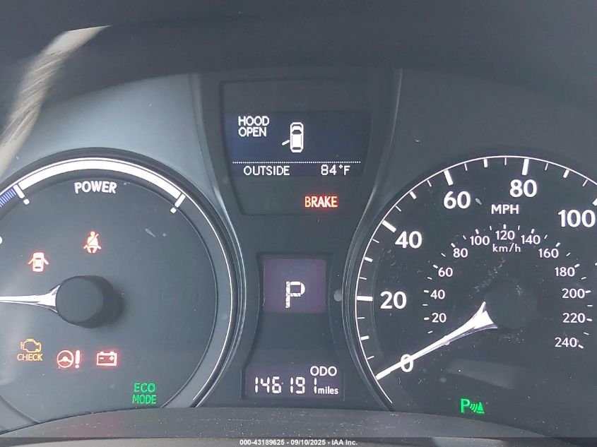 2013 Lexus Rx 450H VIN: JTJZB1BA9D2412373 Lot: 43189625