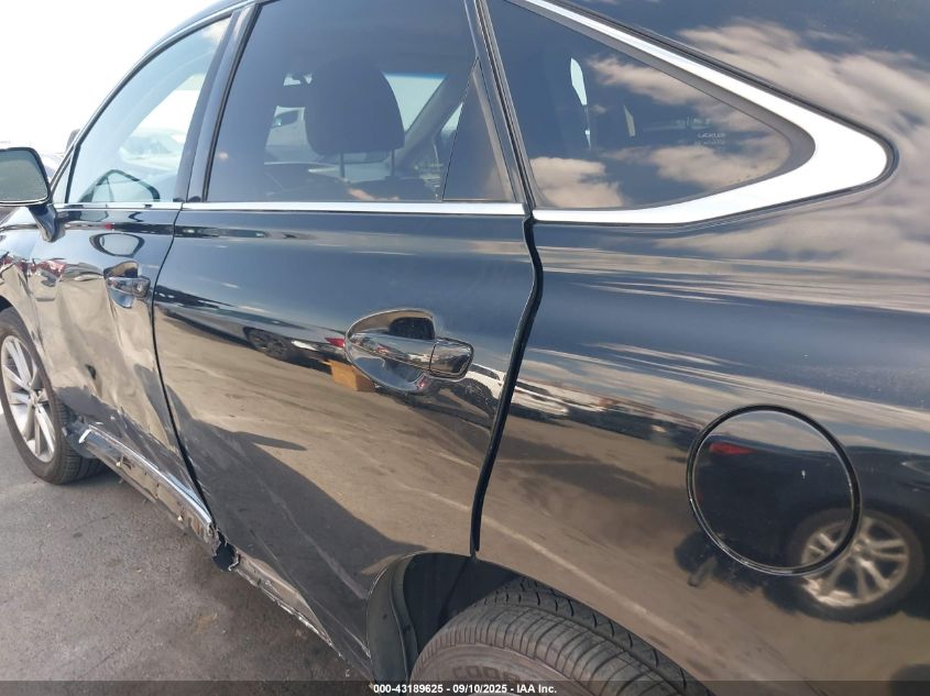 2013 Lexus Rx 450H VIN: JTJZB1BA9D2412373 Lot: 43189625