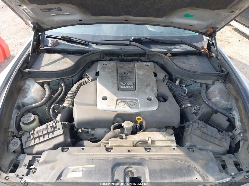 2013 Infiniti G37X VIN: JN1CV6AR3DM750038 Lot: 43189663