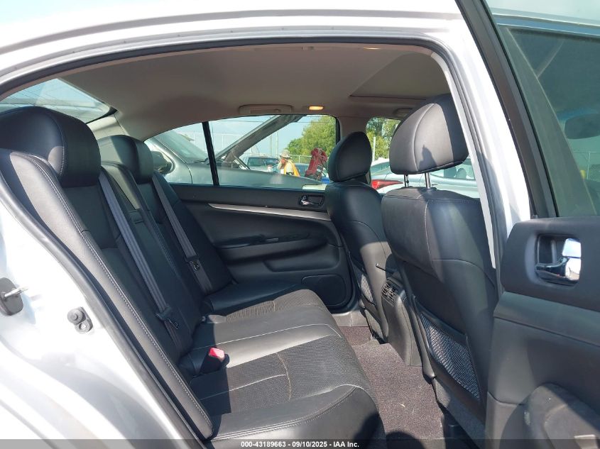 2013 Infiniti G37X VIN: JN1CV6AR3DM750038 Lot: 43189663