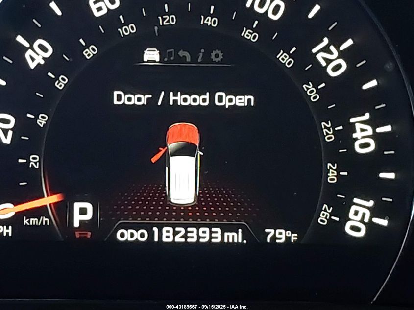 2014 Kia Sorento Limited V6 VIN: 5XYKWDA76EG535894 Lot: 43189667