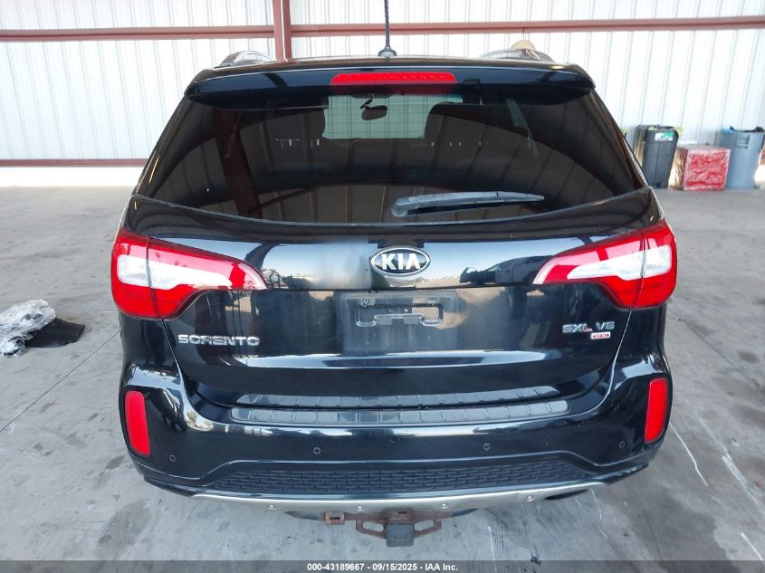 2014 Kia Sorento Limited V6 VIN: 5XYKWDA76EG535894 Lot: 43189667