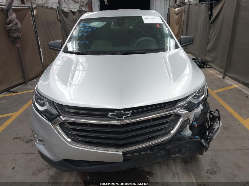 2020 Chevrolet Equinox Fwd Ls VIN: 3GNAXHEV1LS704893 Lot: 43189675