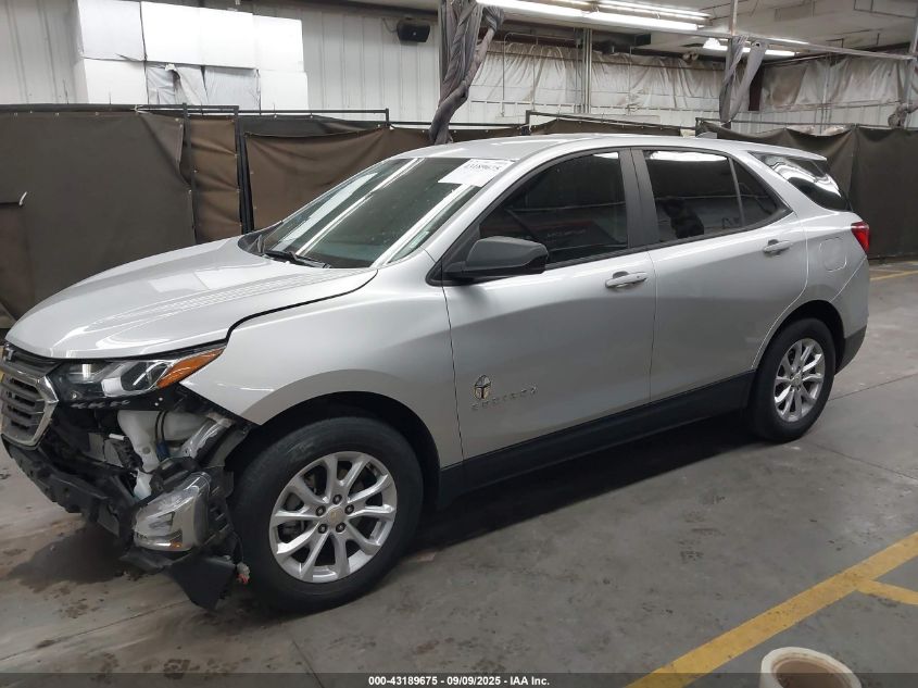 2020 Chevrolet Equinox Fwd Ls VIN: 3GNAXHEV1LS704893 Lot: 43189675