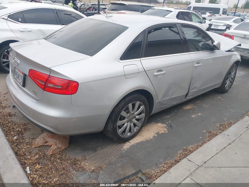 2013 AUDI A4 2.0T PREMIUM - WAUBFAFL1DA161341