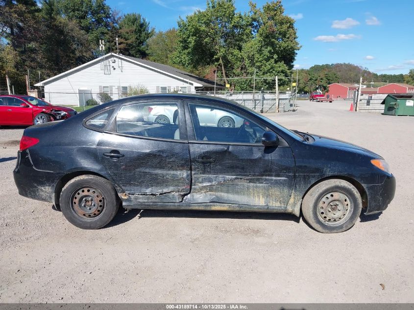 2010 Hyundai Elantra Blue VIN: KMHDU4AD5AU191533 Lot: 43189714