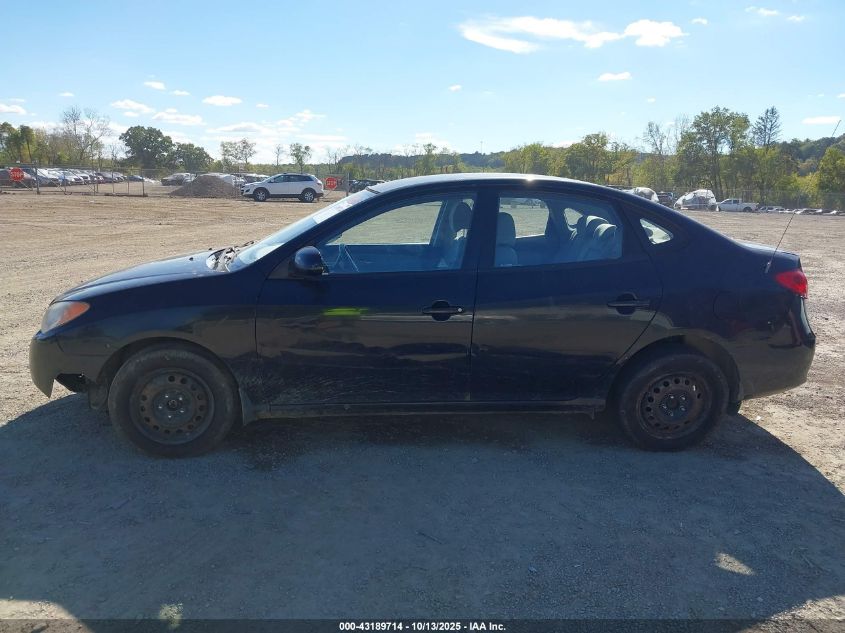 2010 Hyundai Elantra Blue VIN: KMHDU4AD5AU191533 Lot: 43189714