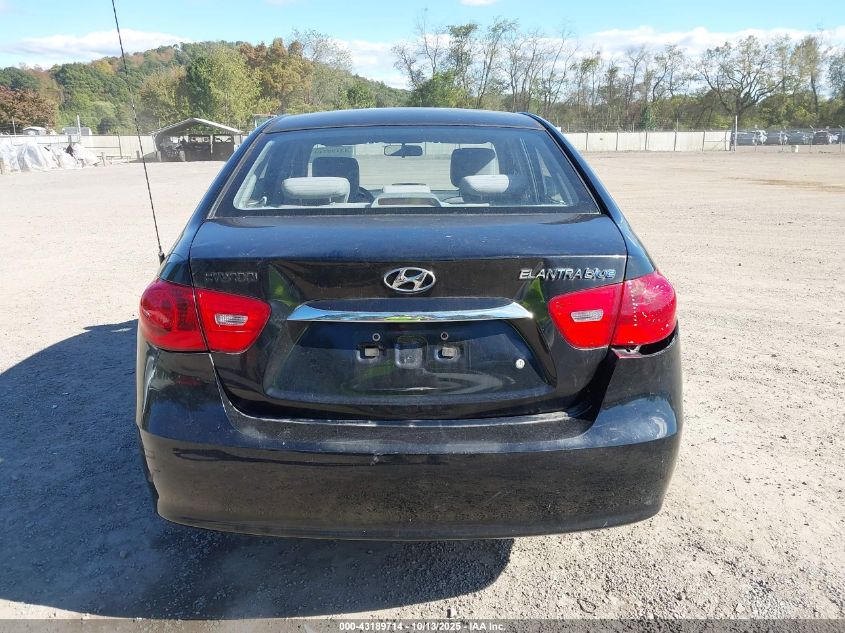 2010 Hyundai Elantra Blue VIN: KMHDU4AD5AU191533 Lot: 43189714