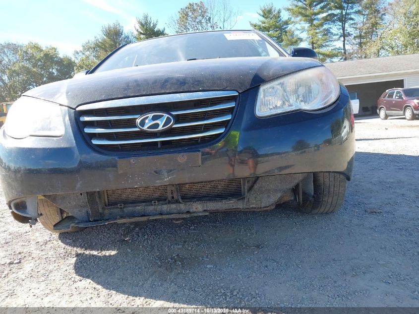 2010 Hyundai Elantra Blue VIN: KMHDU4AD5AU191533 Lot: 43189714