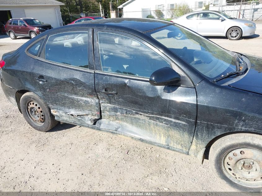 2010 Hyundai Elantra Blue VIN: KMHDU4AD5AU191533 Lot: 43189714