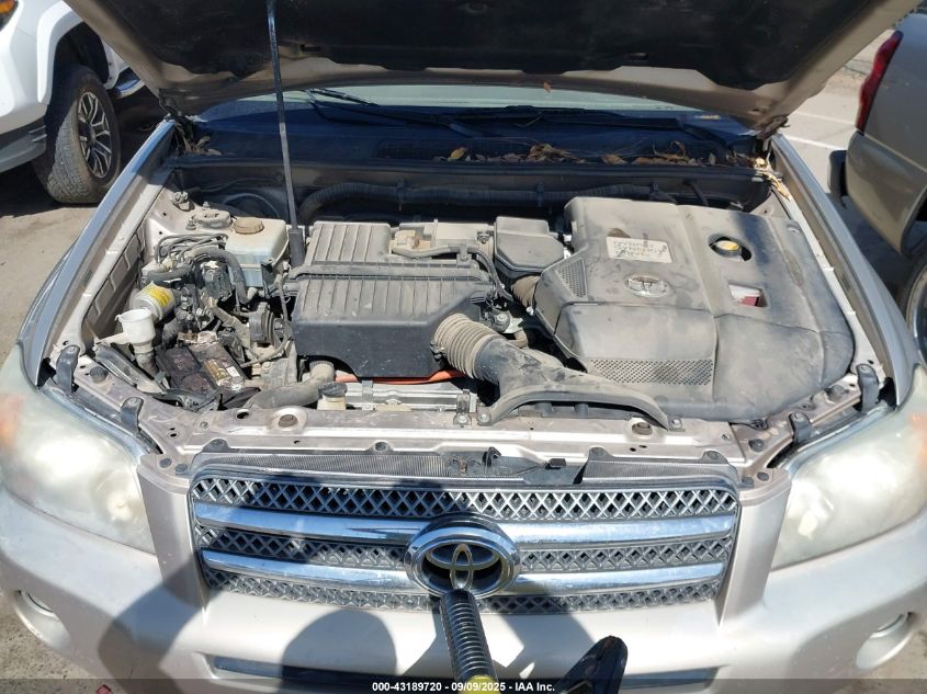 2006 Toyota Highlander Hybrid Limited V6 VIN: JTEDW21A660014914 Lot: 43189720