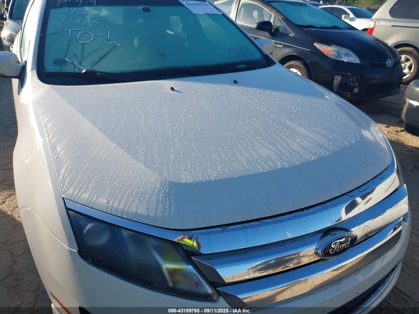 2012 Ford Fusion Se VIN: 3FAHP0HG4CR421651 Lot: 43189765