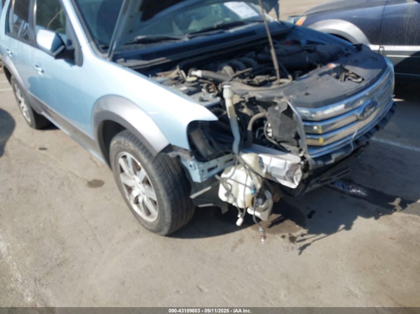 2008 Ford Taurus X Sel VIN: 1FMDK02W58GA25519 Lot: 43189803