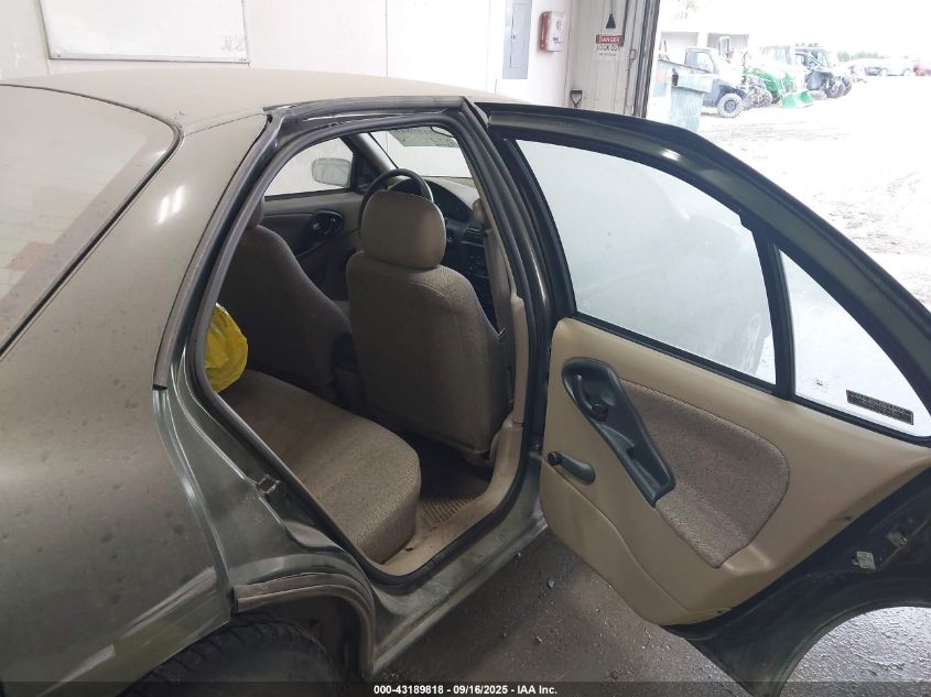 2000 Chevrolet Cavalier VIN: 1G1JC5247Y7450278 Lot: 43189818