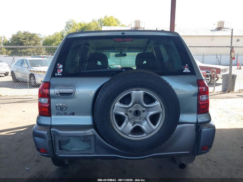 2004 Toyota Rav4 VIN: JTEGD20V240018267 Lot: 43189842