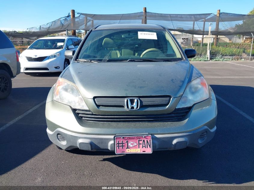 2007 Honda Cr-V Lx VIN: JHLRE38357C021446 Lot: 43189845