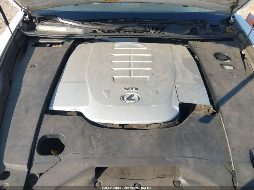 2008 Lexus Ls 460 VIN: JTHBL46FX85077488 Lot: 43189848