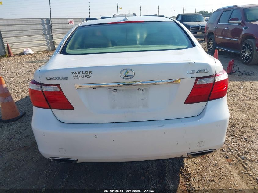 2008 Lexus Ls 460 VIN: JTHBL46FX85077488 Lot: 43189848