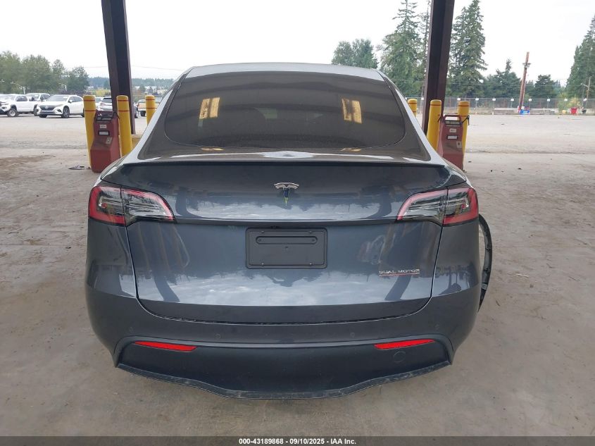 2022 Tesla Model Y Performance Dual Motor All-Wheel Drive VIN: 7SAYGDEF2NF485367 Lot: 43189868