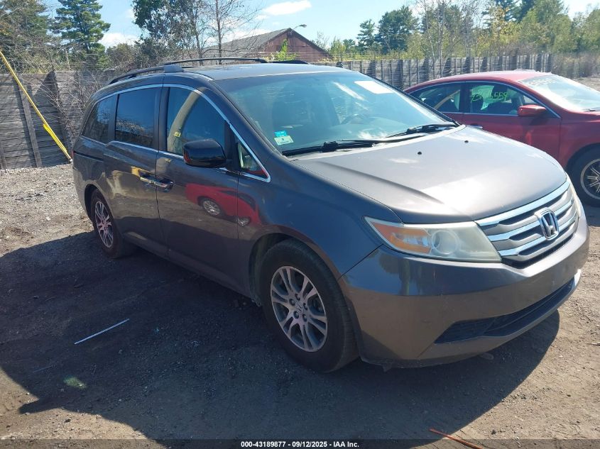 2012 Honda Odyssey Ex-L VIN: 5FNRL5H69CB146858 Lot: 43189877