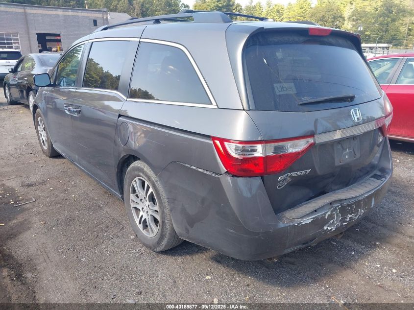 2012 Honda Odyssey Ex-L VIN: 5FNRL5H69CB146858 Lot: 43189877