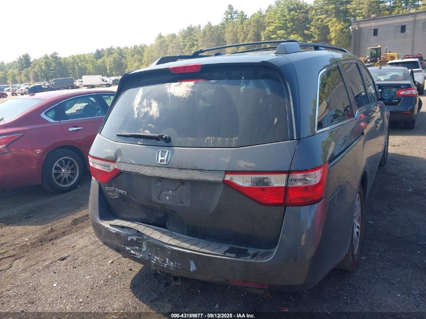 2012 Honda Odyssey Ex-L VIN: 5FNRL5H69CB146858 Lot: 43189877