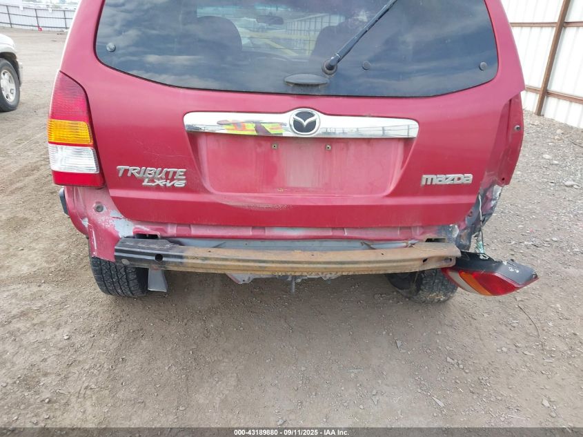 2003 Mazda Tribute Lx V6 VIN: 4F2YZ94173KM06835 Lot: 43189880