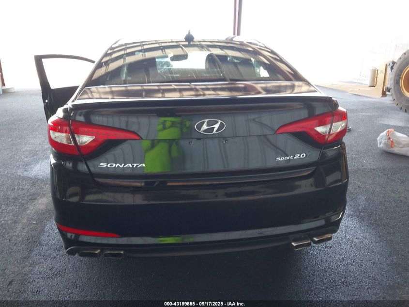 2015 Hyundai Sonata Sport 2.0T VIN: 5NPE34AB6FH062342 Lot: 43189885