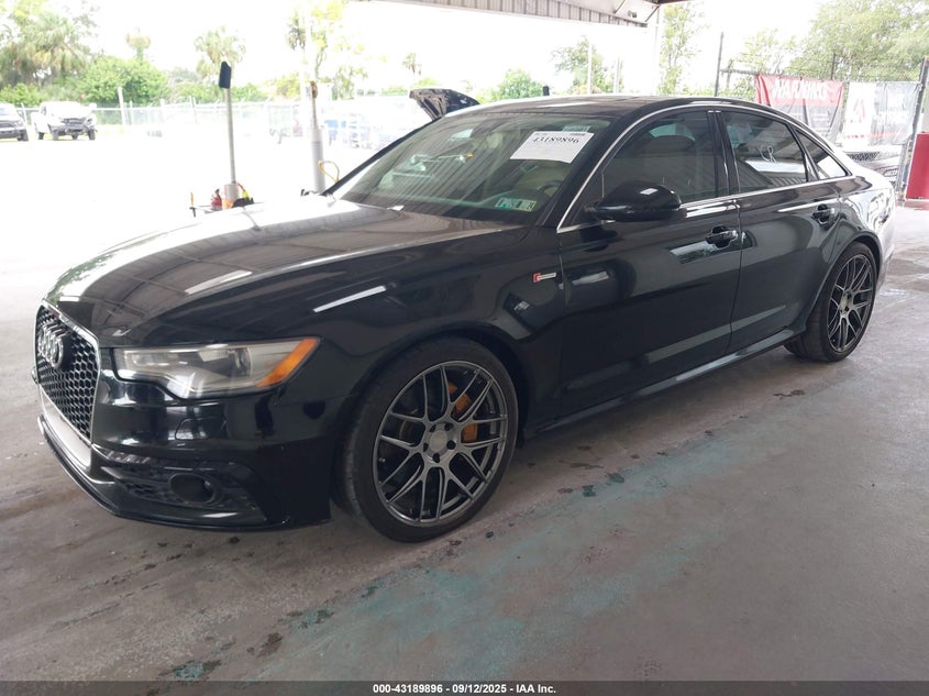 Vin: wauhgafc3dn120337, lot: 43684312, audi a6 3.0t premium 20132