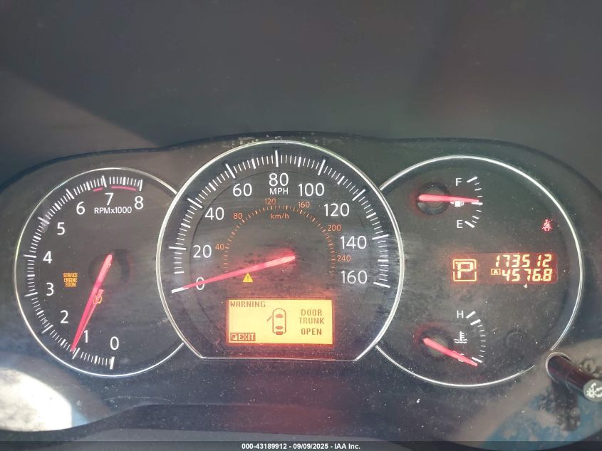 2009 Nissan Maxima 3.5 Sv VIN: 1N4AA51E99C846900 Lot: 43189912