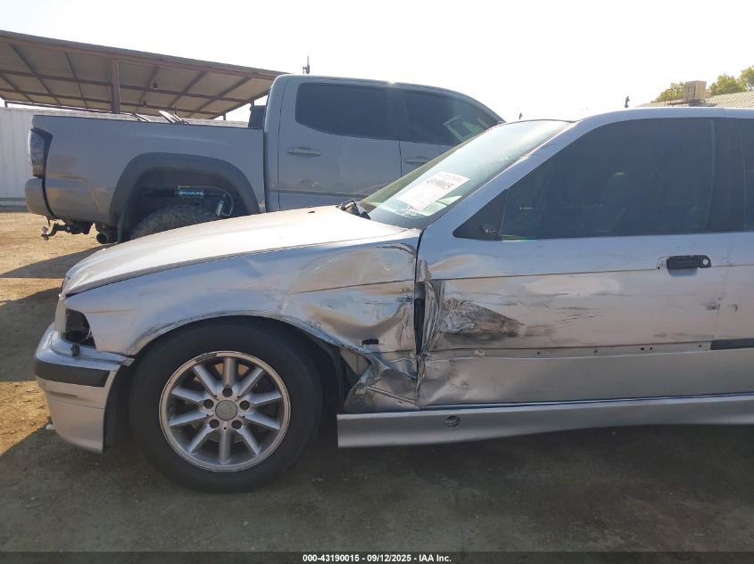 1998 BMW 328I VIN: WBACD4323WAV57149 Lot: 43190015