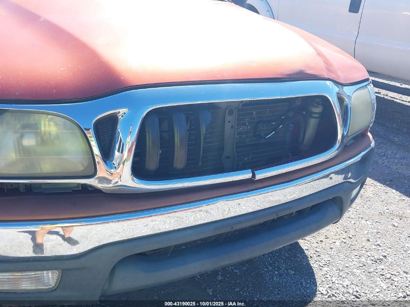 2001 Toyota Tacoma Prerunner VIN: 5TESM92N81Z799750 Lot: 43190025