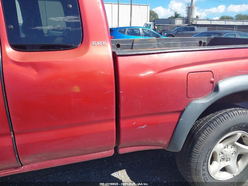 2001 Toyota Tacoma Prerunner VIN: 5TESM92N81Z799750 Lot: 43190025