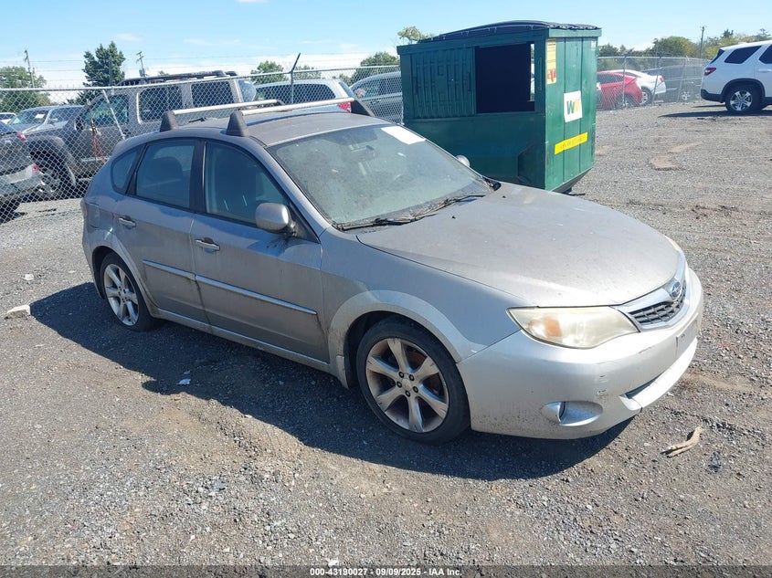 JF1GH636X8H828067 2008 Subaru Impreza Outback Sport auction photo 1