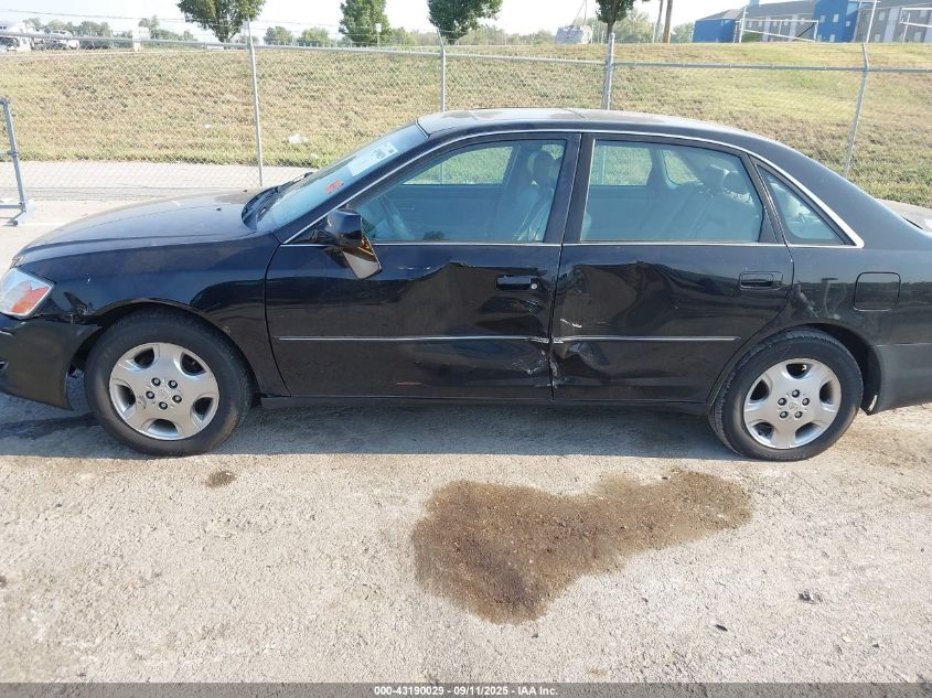 2004 Toyota Avalon Xls VIN: 4T1BF28B94U362797 Lot: 43190029